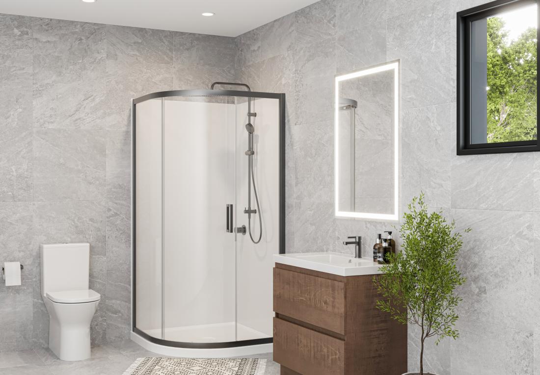 Tivoli Round Slide Shower