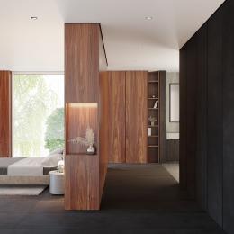 Laminex timber veneer bedroom